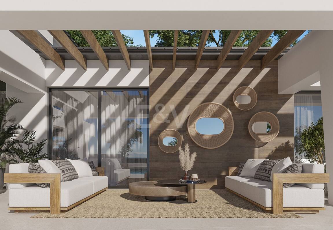 Moderne Luxusvilla in Nueva Andalucia in Golflage