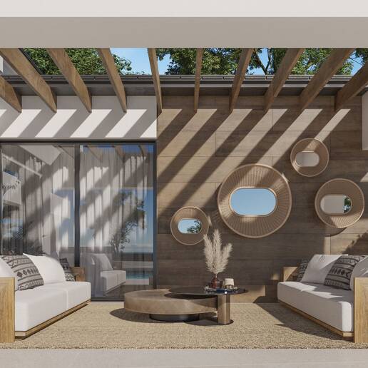 Moderne Luxusvilla in Nueva Andalucia in Golflage