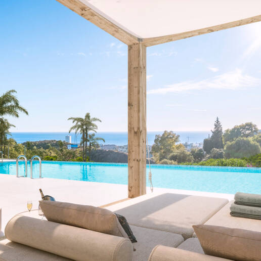 Apartment in Los Altos de Los Monteros under Construction with Amazing Views