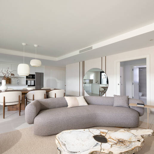 Apartment in Los Altos de Los Monteros under Construction with Amazing Views