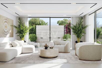 Stunning Villa med havs- och golfutsikt