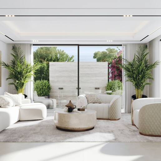 Stunning Villa med havs- och golfutsikt