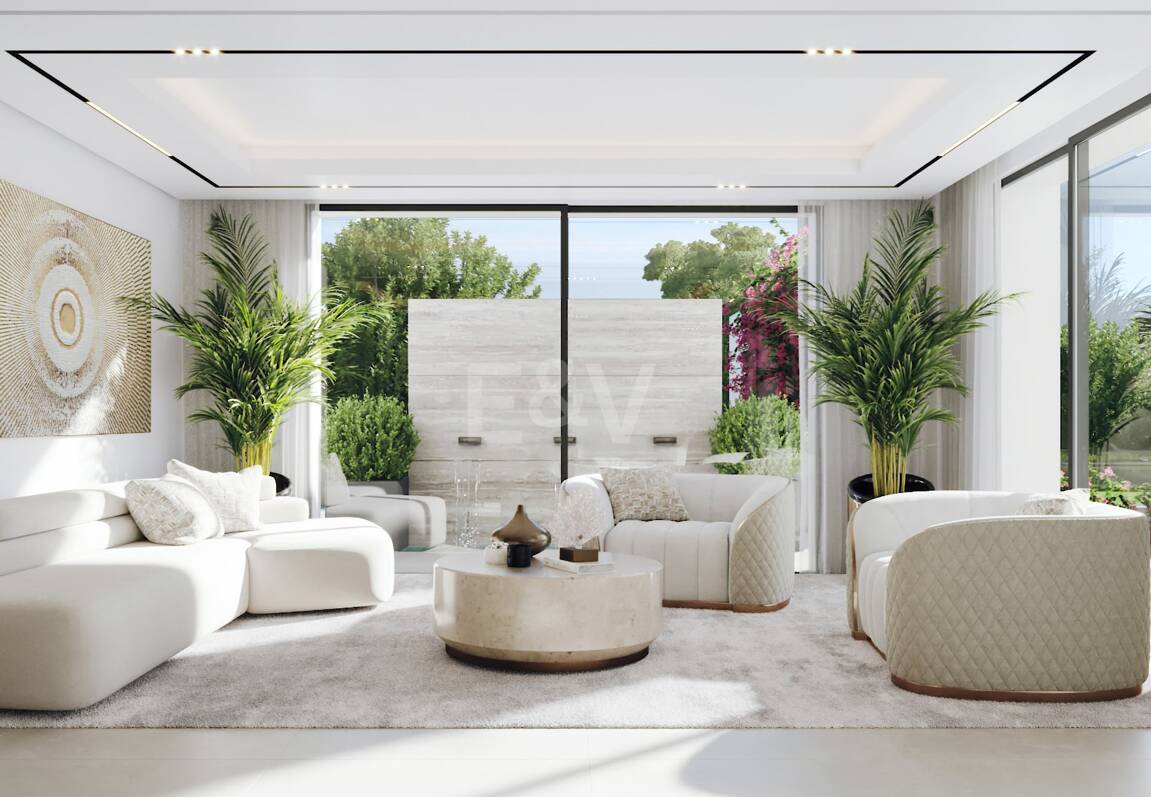 Stunning Villa med havs- och golfutsikt