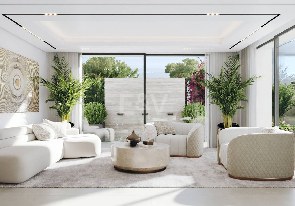 Stunning Villa med havs- och golfutsikt