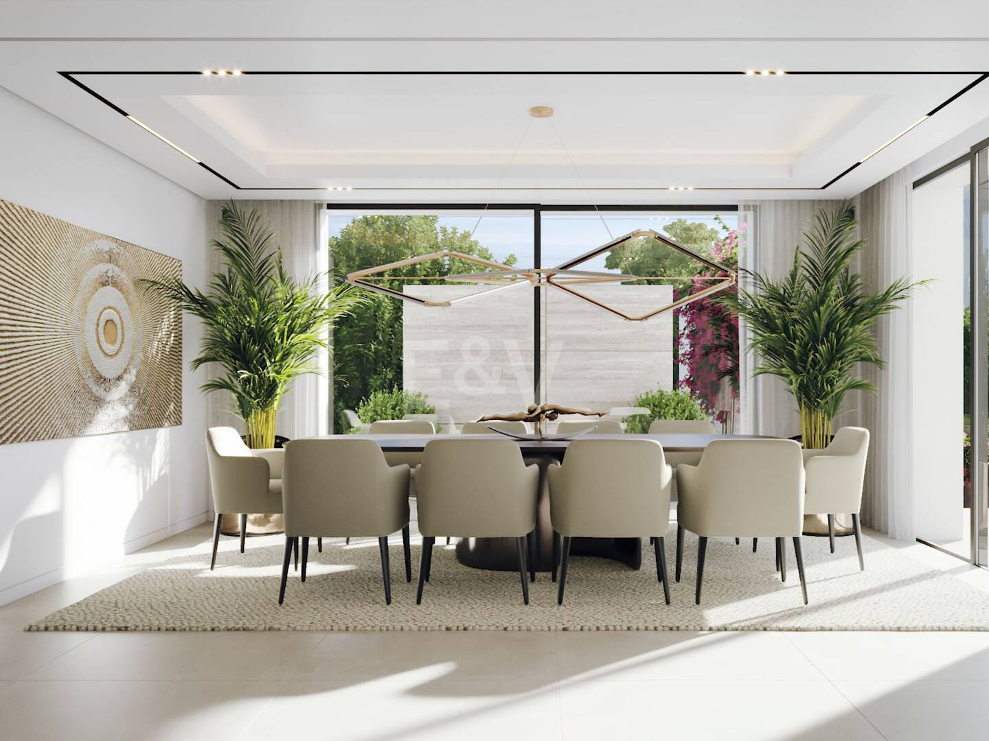 Stunning Villa med havs- och golfutsikt