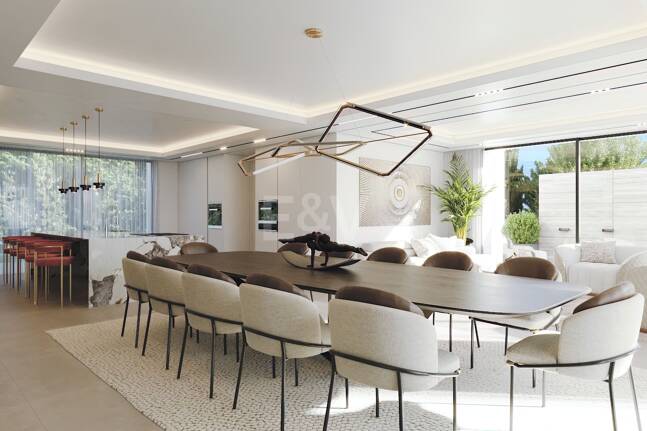 Stunning Villa med havs- och golfutsikt