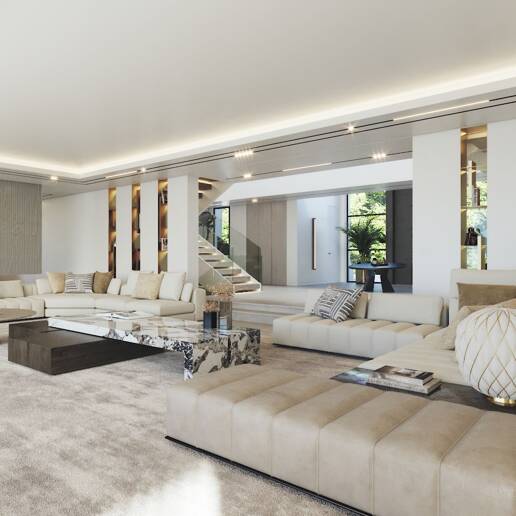 Stunning Villa med havs- och golfutsikt