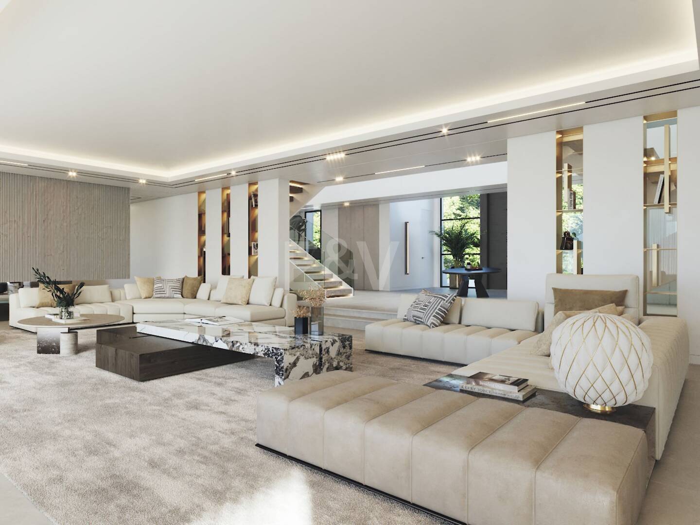 Stunning Villa med havs- och golfutsikt