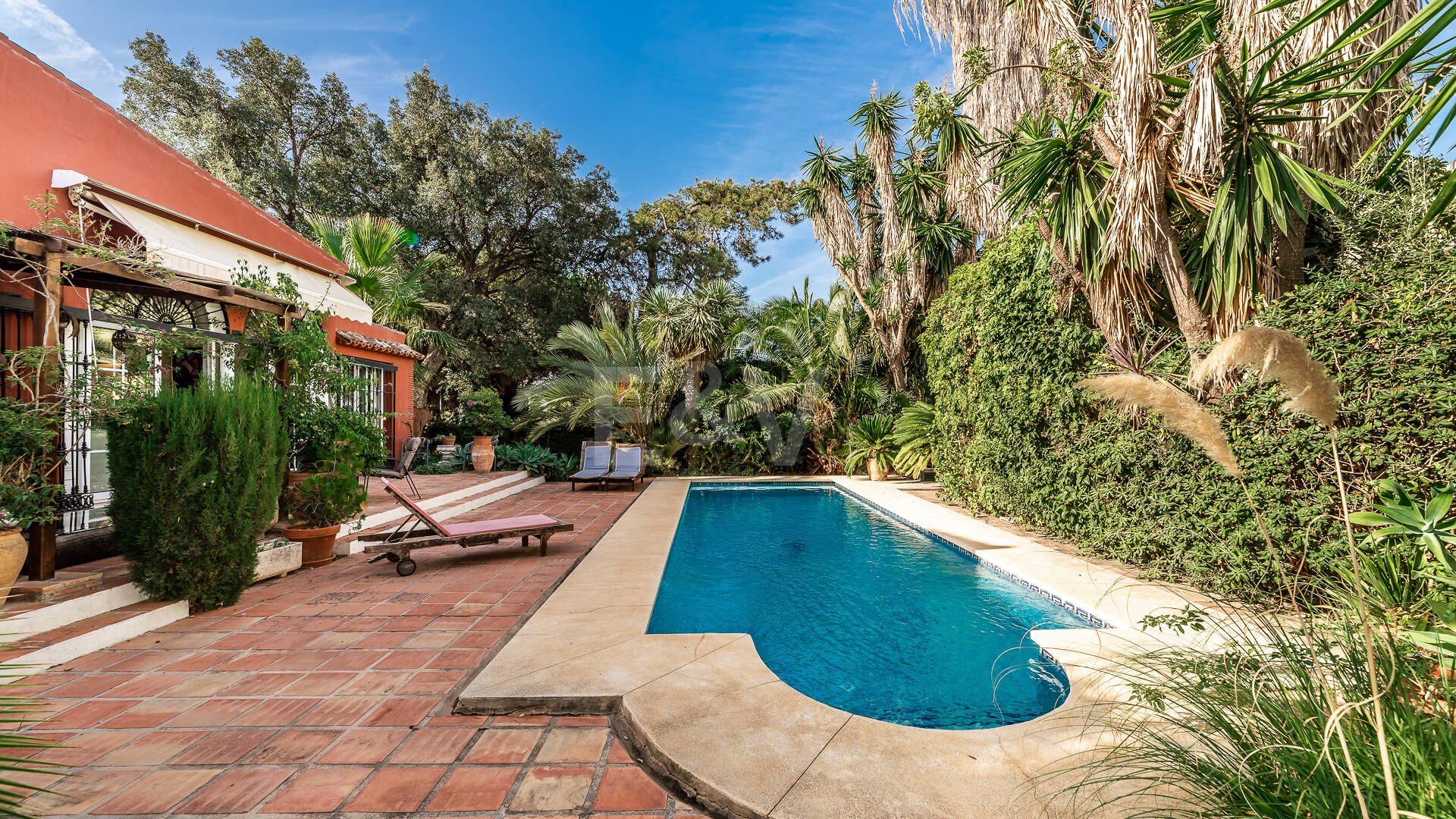 Andalusiska Style Villa i El Rosario