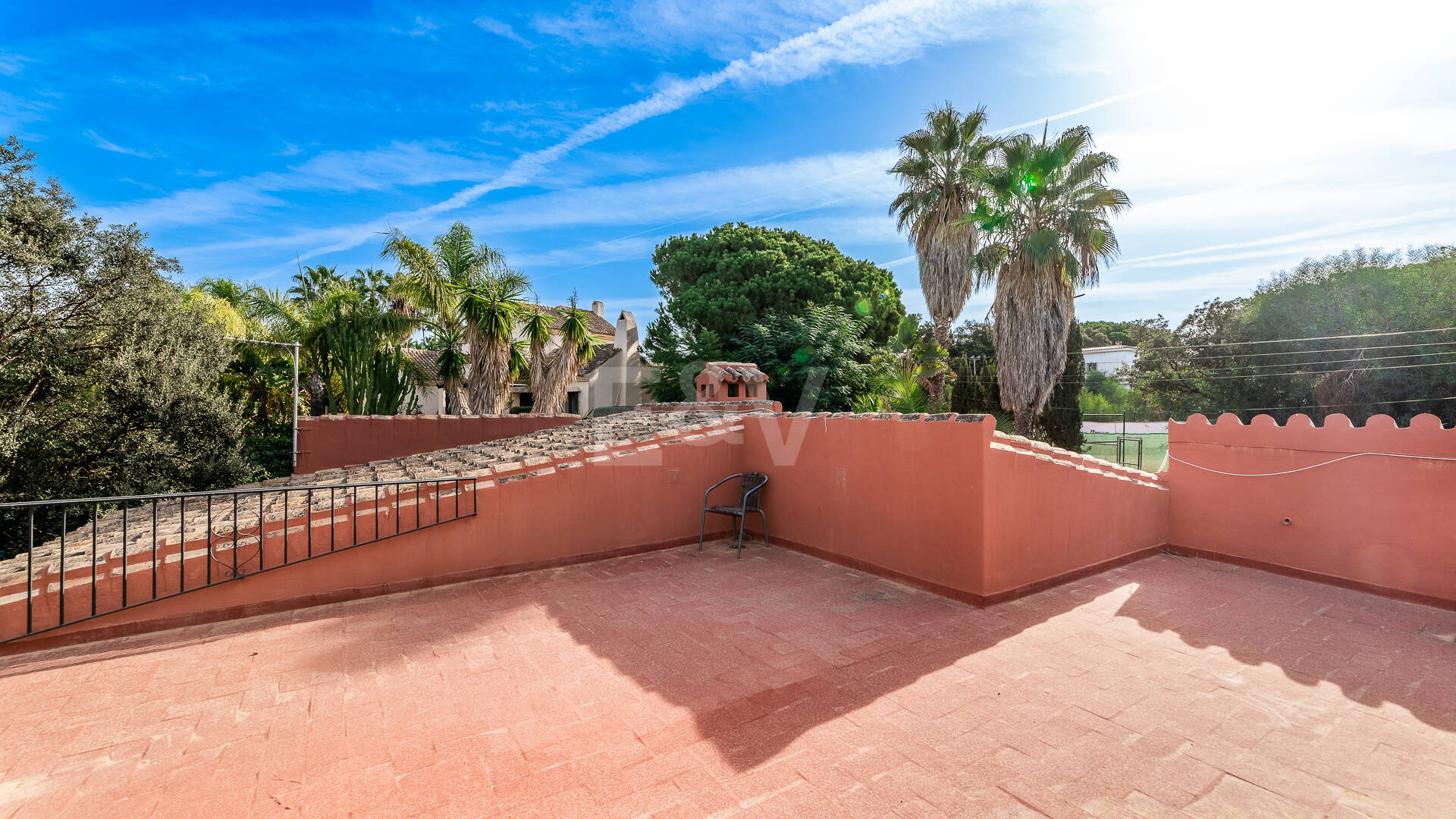 Villa de estilo andaluz en El Rosario
