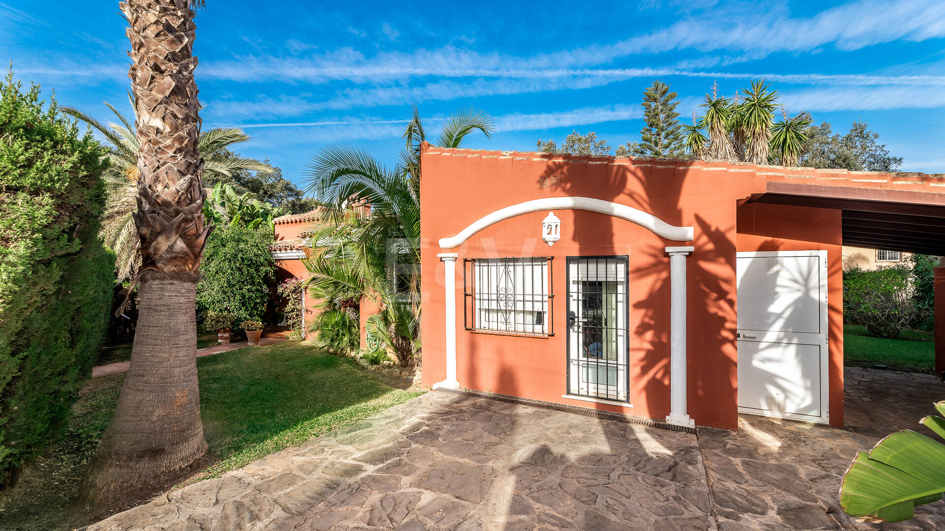 Villa de estilo andaluz en El Rosario