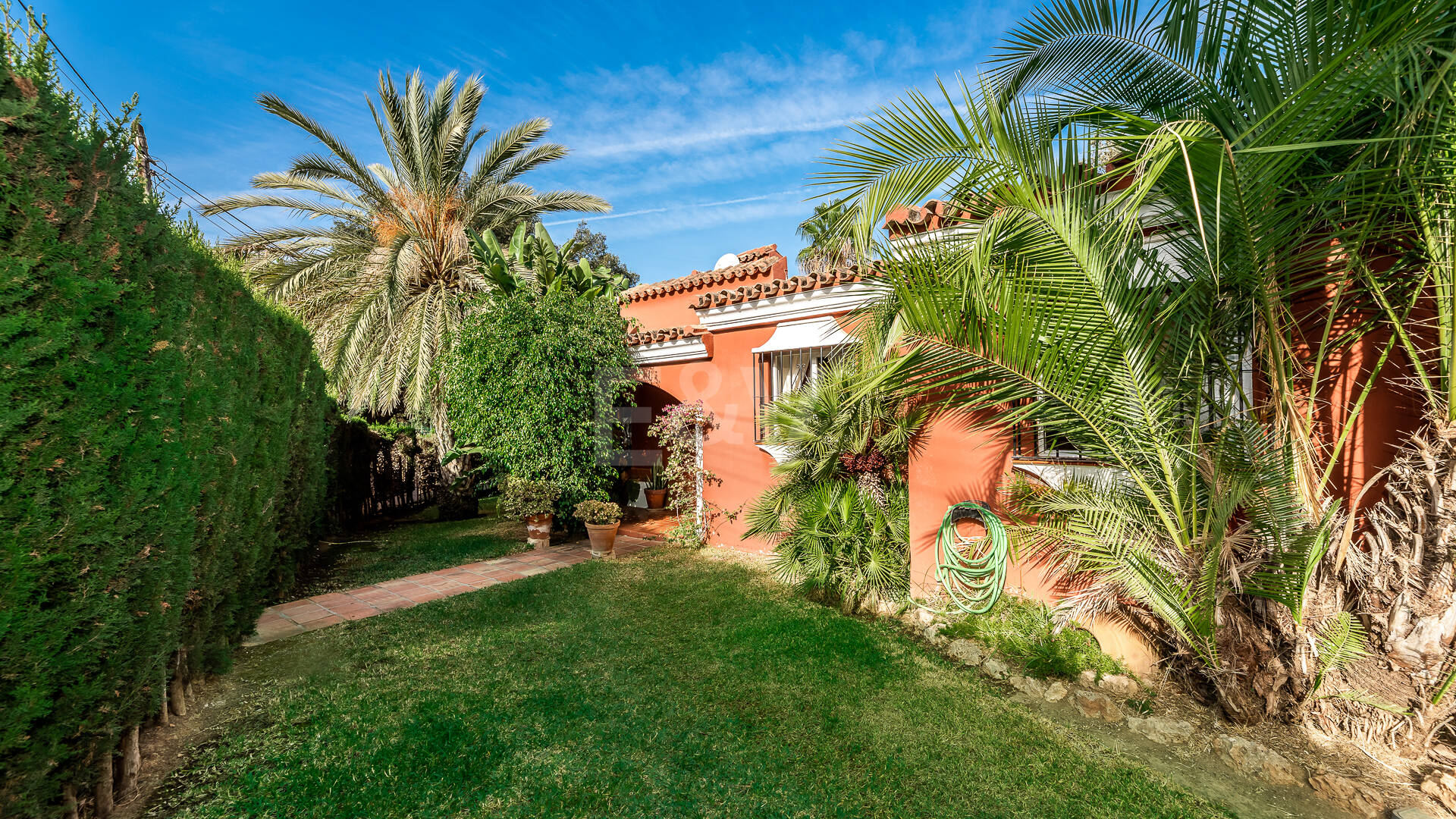 Villa de estilo andaluz en El Rosario