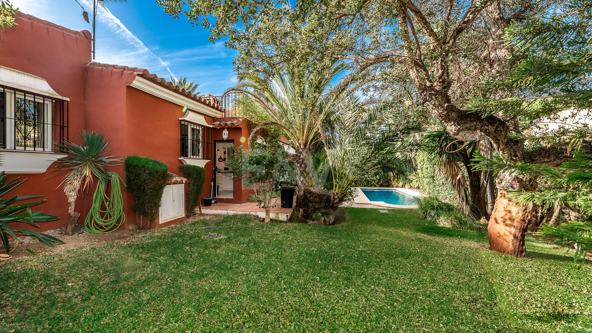 Villa de estilo andaluz en El Rosario