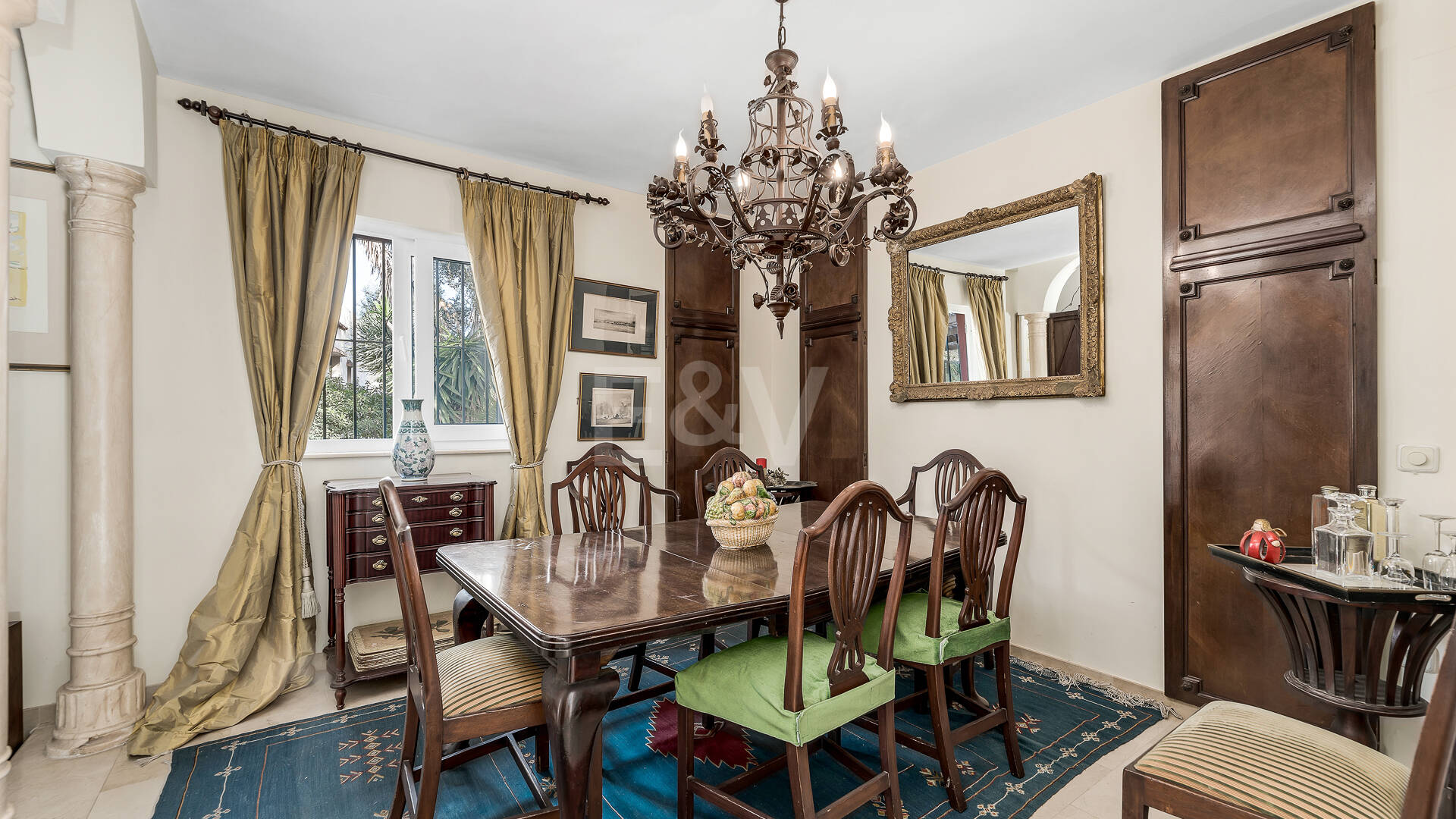 Andalusiska Style Villa i El Rosario