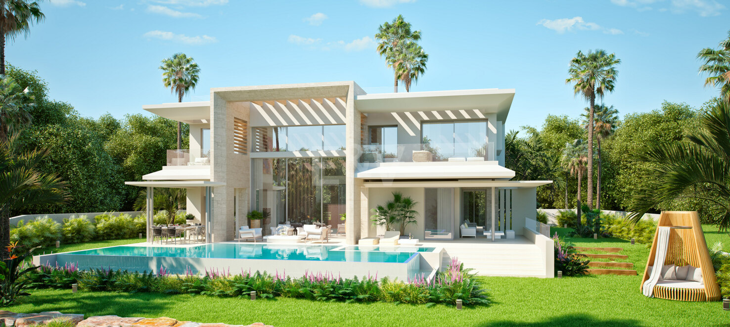 Villas de lujo exclusivas en una comunidad privada cerca de Marbella Centro