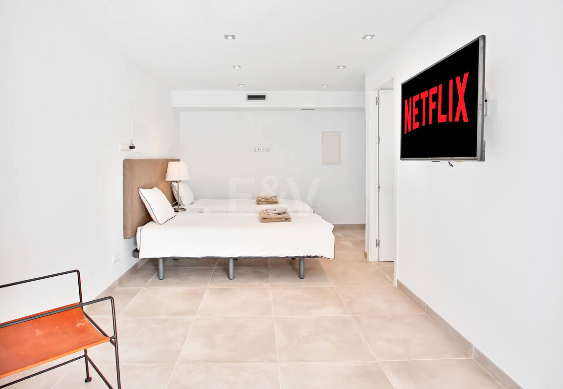 Modern Villa i Hacienda Las Chapas med havsutsikt