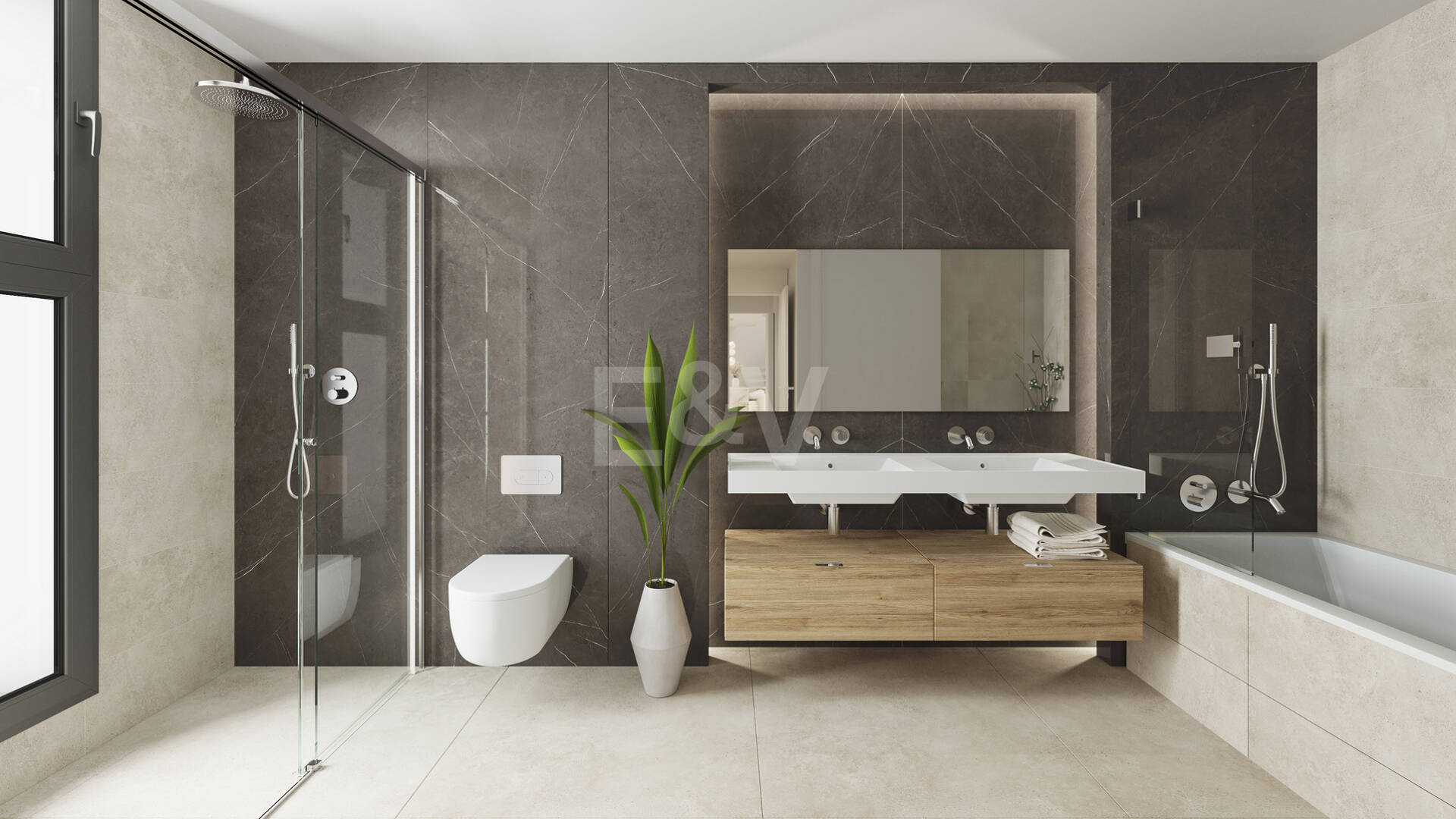 Vacker lägenhet med fantastisk havsutsikt