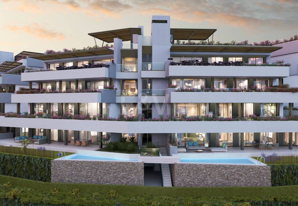 Vacker lägenhet med fantastisk havsutsikt