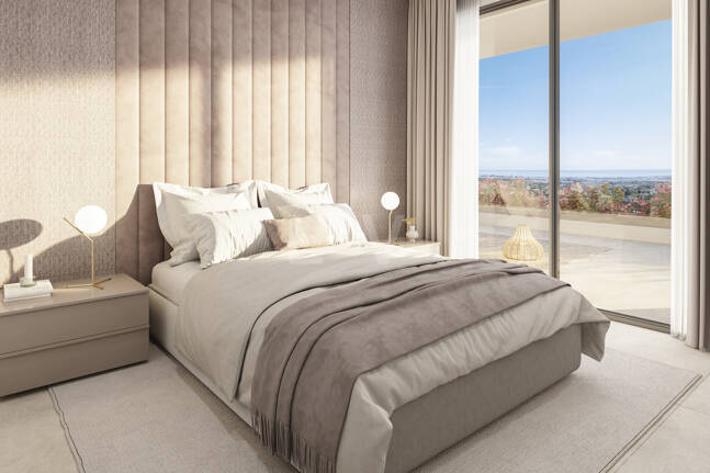 Vacker lägenhet med fantastisk havsutsikt