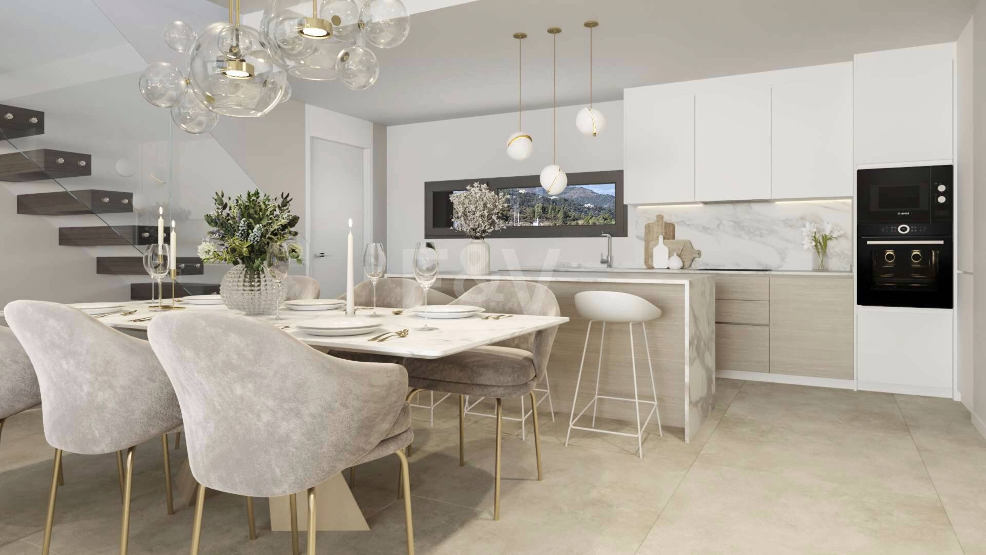 Vacker lägenhet med fantastisk havsutsikt