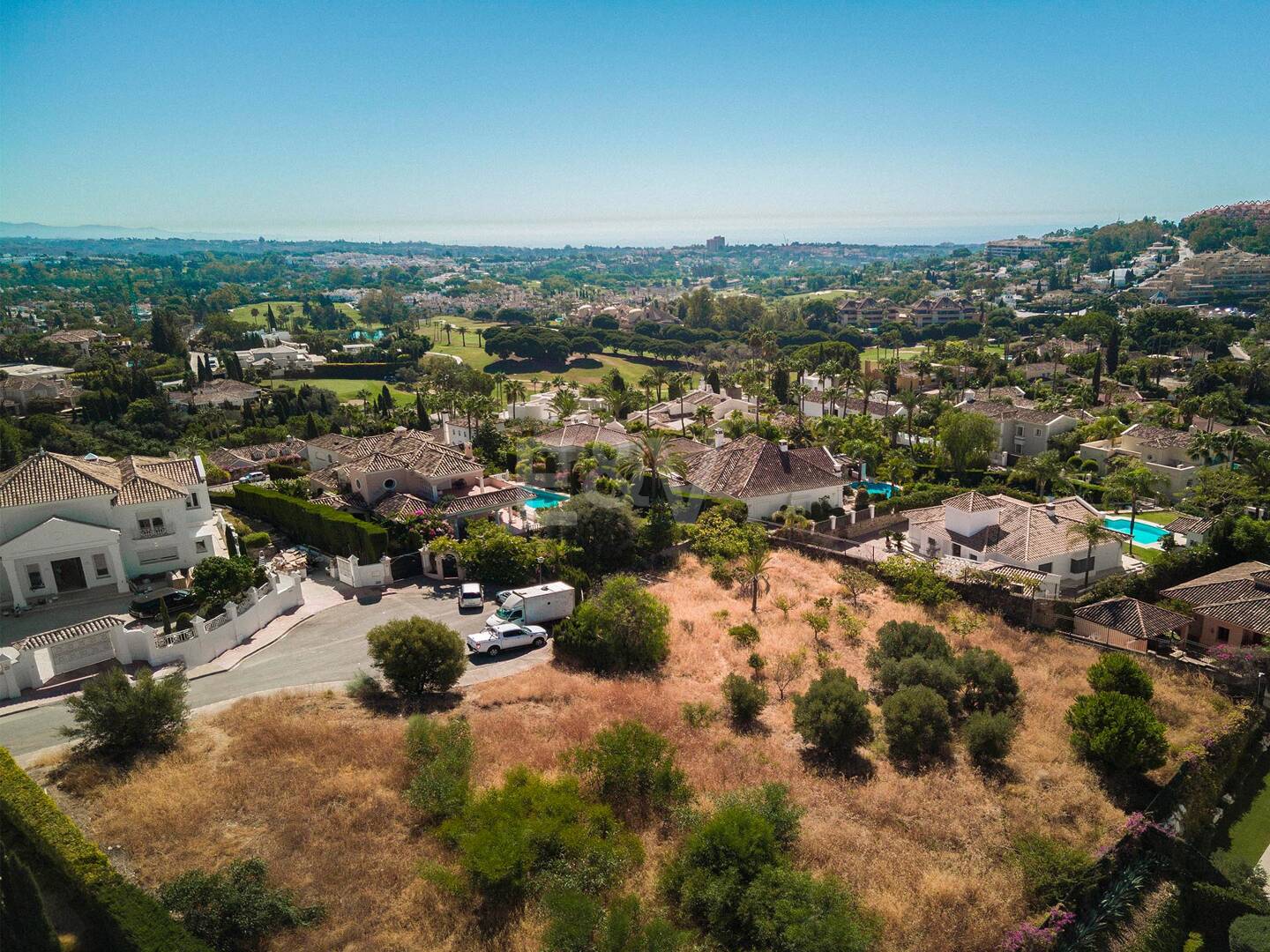 Zwei Grundstücke mit Panorama Meerblick