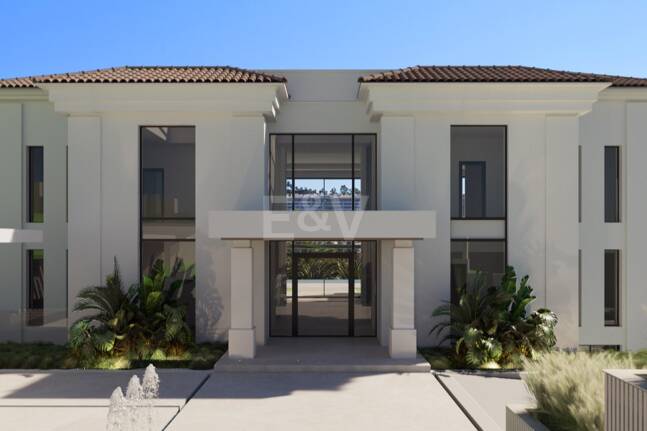 Designer Villa Project at Los Flamingos Golf with Elevated Front Line Golf Position