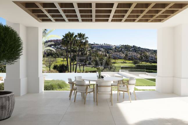 Designer Villa Project at Los Flamingos Golf with Elevated Front Line Golf Position