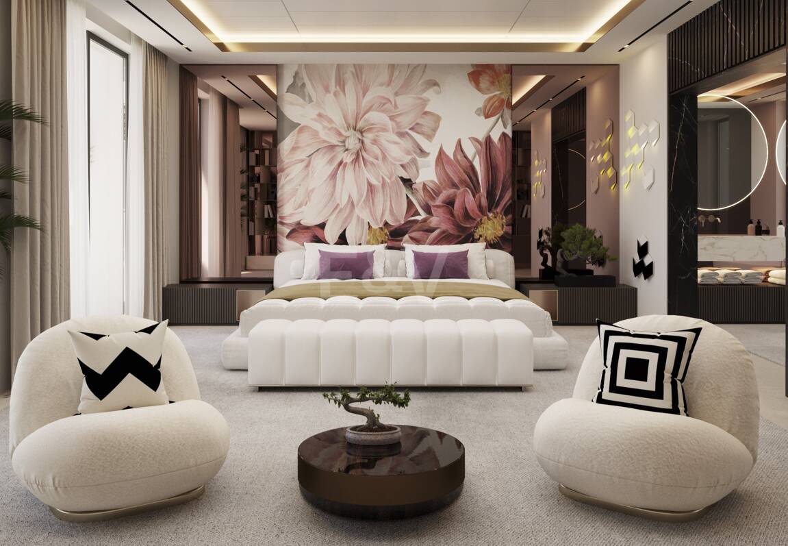 Designer Villa Project at Los Flamingos Golf with Elevated Front Line Golf Position