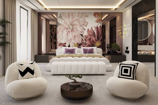 Designer Villa Project at Los Flamingos Golf with Elevated Front Line Golf Position