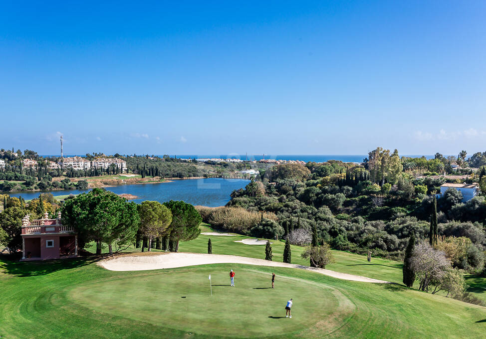 Designer Villa Project på Los Flamingos Golf med upphöjd frontlinje Golf Position
