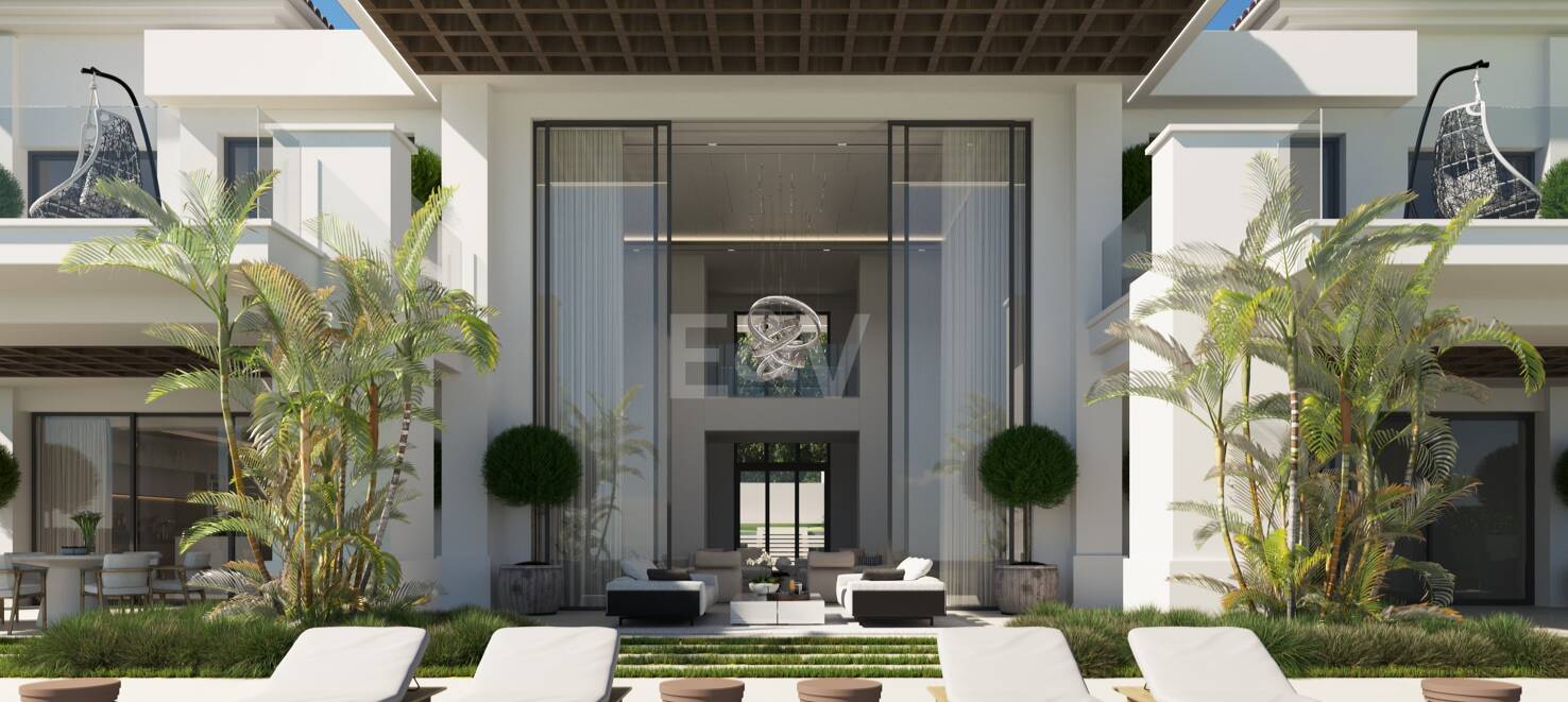 Designer Villa Project at Los Flamingos Golf with Elevated Front Line Golf Position