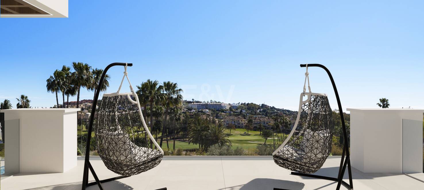 Designer Villa Project at Los Flamingos Golf with Elevated Front Line Golf Position