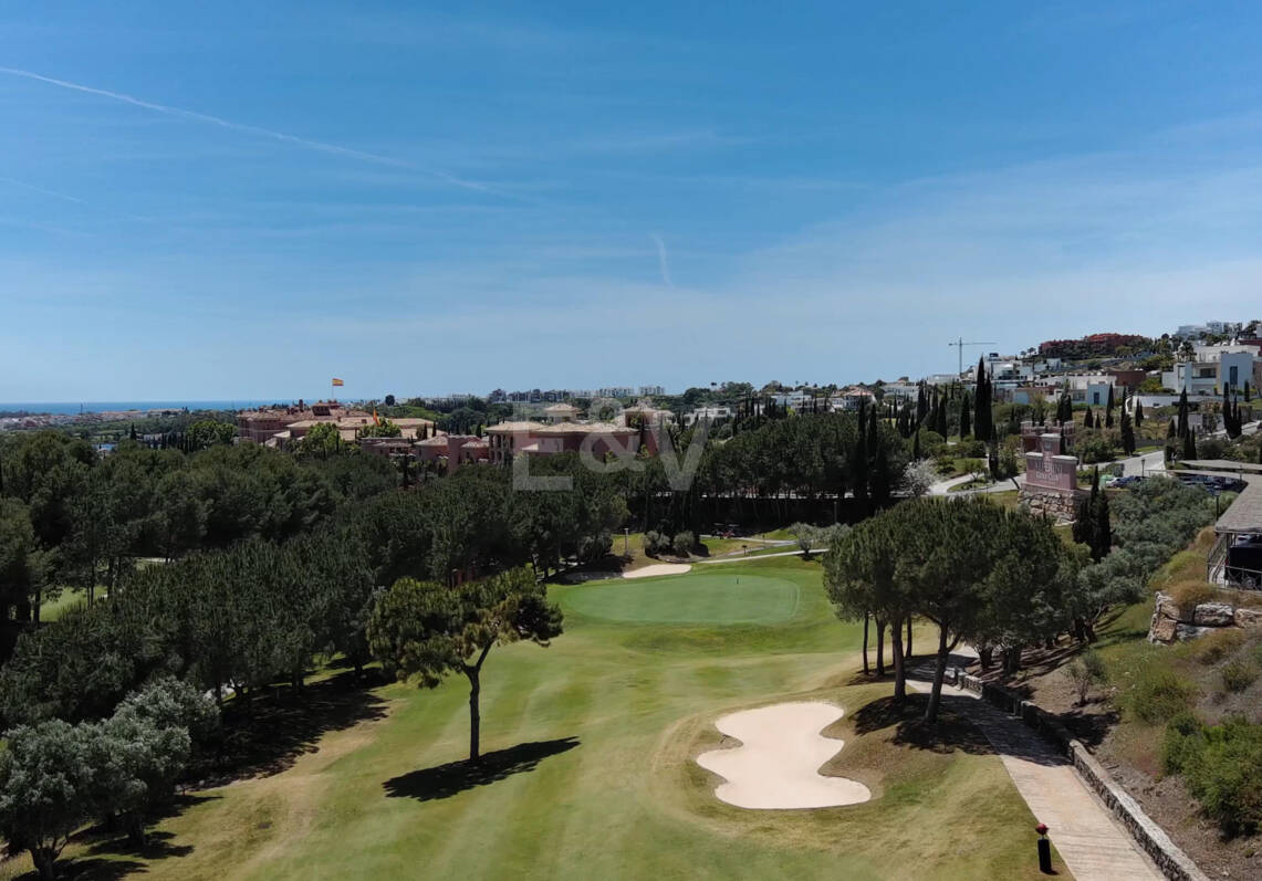 Designer Villa Project på Los Flamingos Golf med upphöjd frontlinje Golf Position