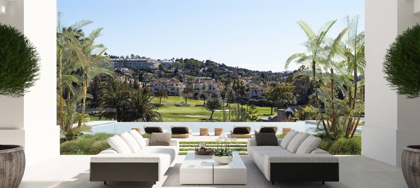 Designer Villa Project at Los Flamingos Golf with Elevated Front Line Golf Position