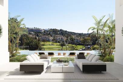 Designer Villa Project at Los Flamingos Golf with Elevated Front Line Golf Position