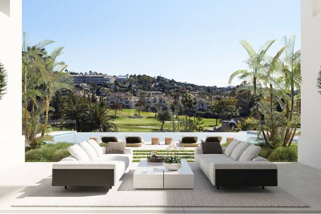 Designer Villa Project at Los Flamingos Golf with Elevated Front Line Golf Position