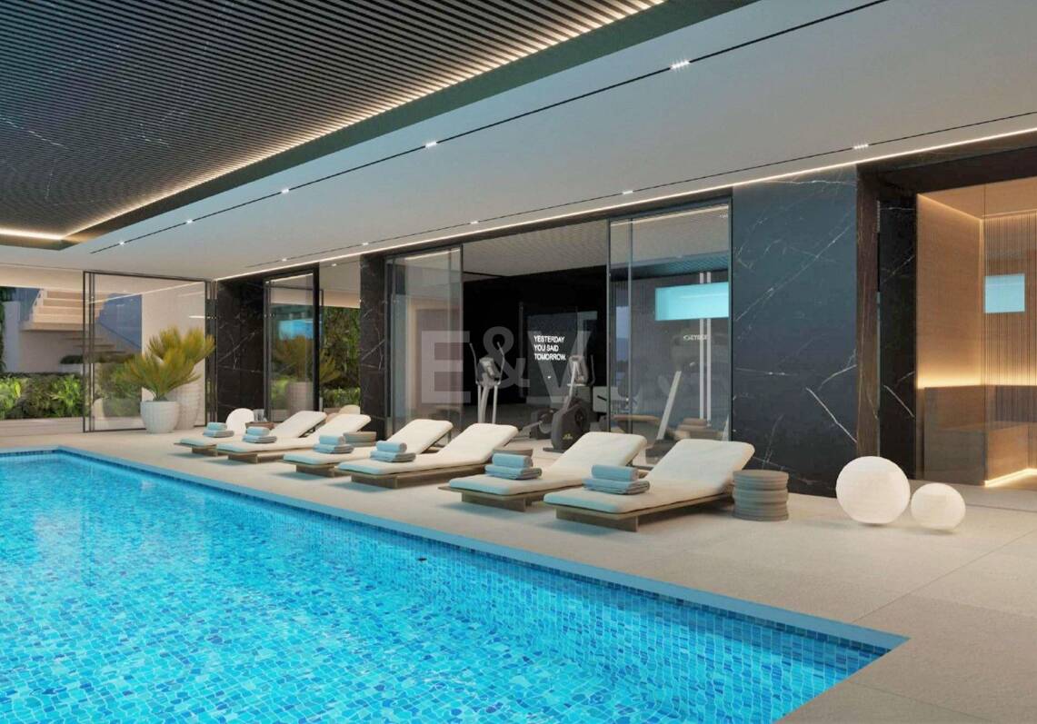 Designer Villa Project på Los Flamingos Golf med upphöjd frontlinje Golf Position