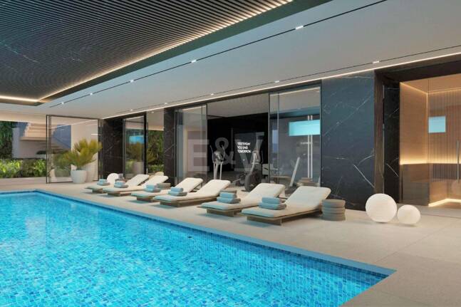 Designer Villa Project at Los Flamingos Golf with Elevated Front Line Golf Position