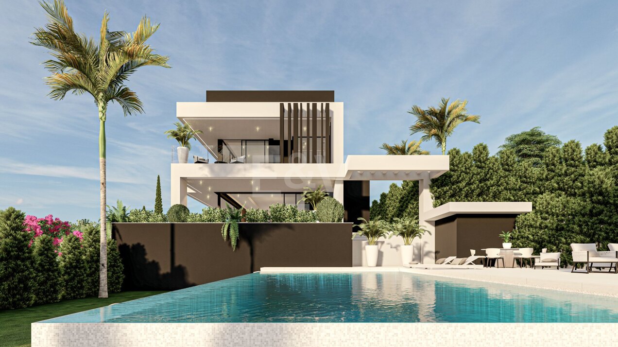 3 Luxury Villas Project with Sea Views on the Golden Mile