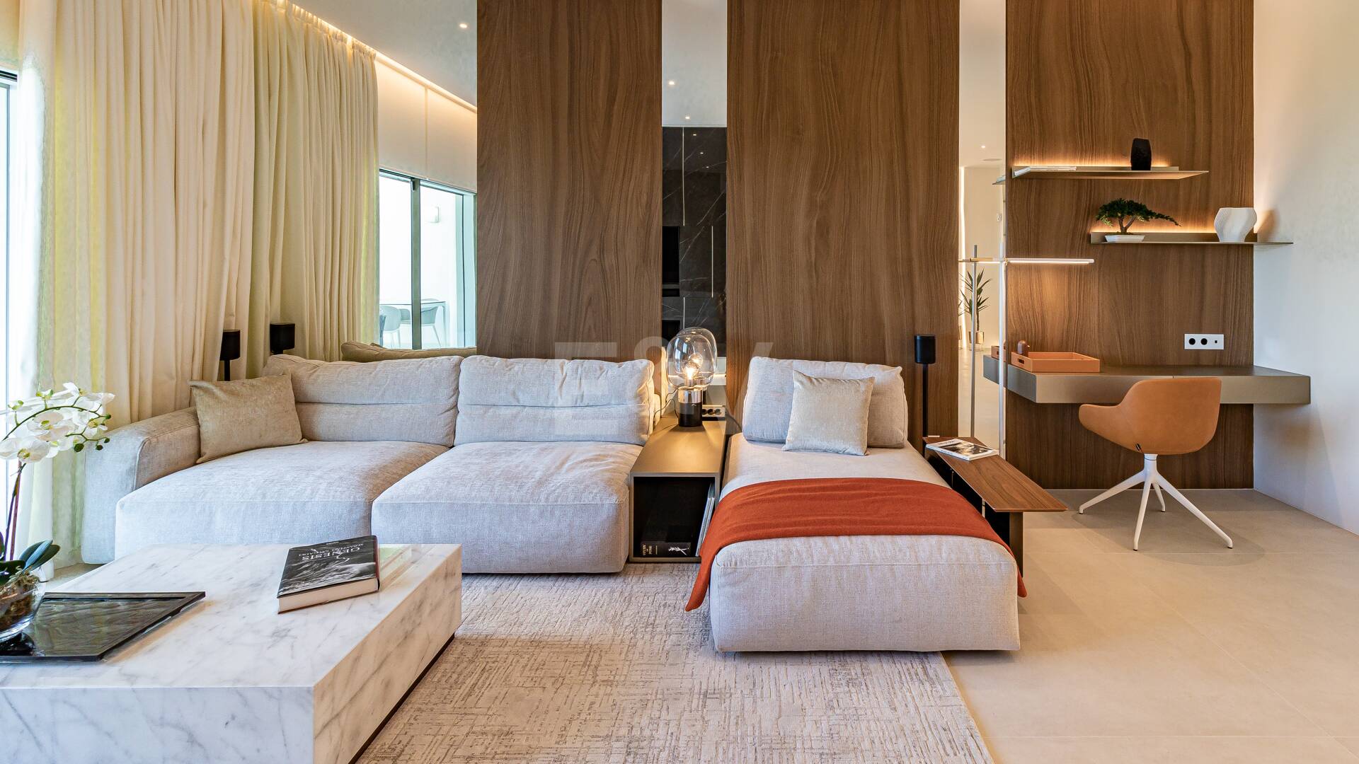 Luxueux Beachfront Townhouse à Coral Beach sur le Golden Mile de Marbella