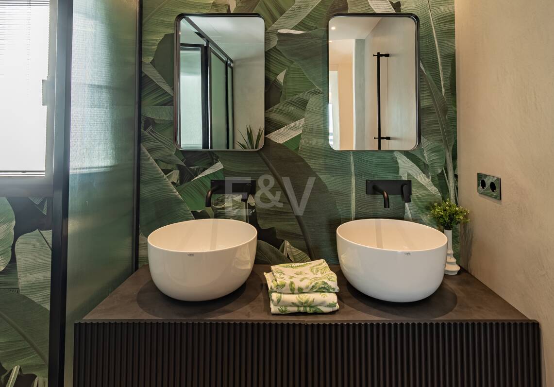 Luxueux Beachfront Townhouse à Coral Beach sur le Golden Mile de Marbella