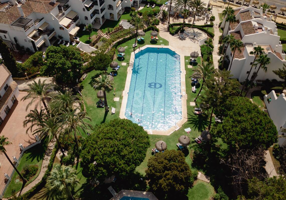 Luxueux Beachfront Townhouse à Coral Beach sur le Golden Mile de Marbella