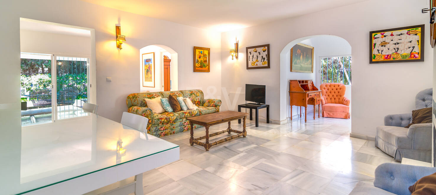 Cosy och Private Beachside villa i Cabopino