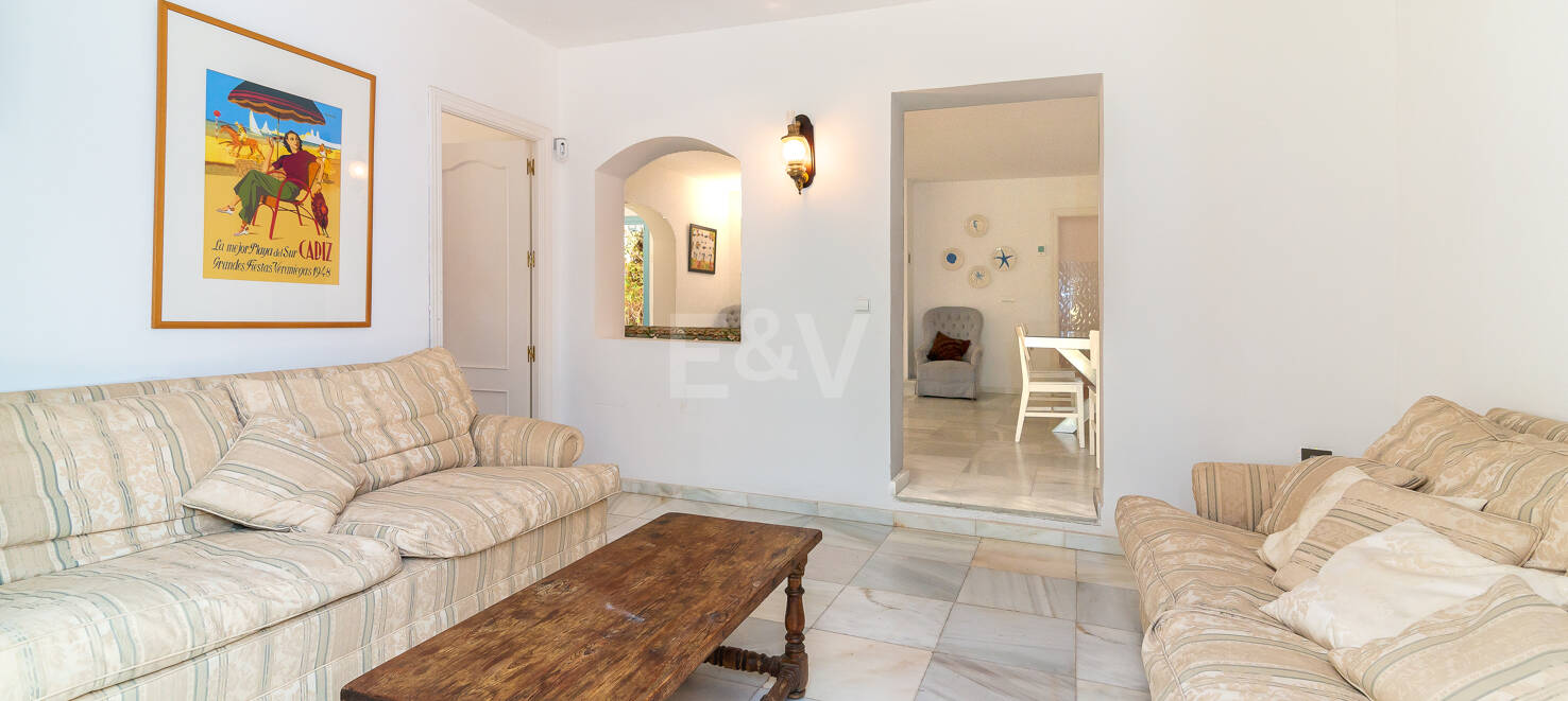 Cosy och Private Beachside villa i Cabopino