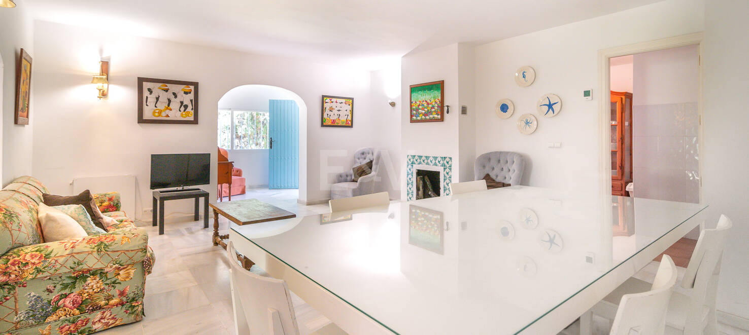 Cosy och Private Beachside villa i Cabopino