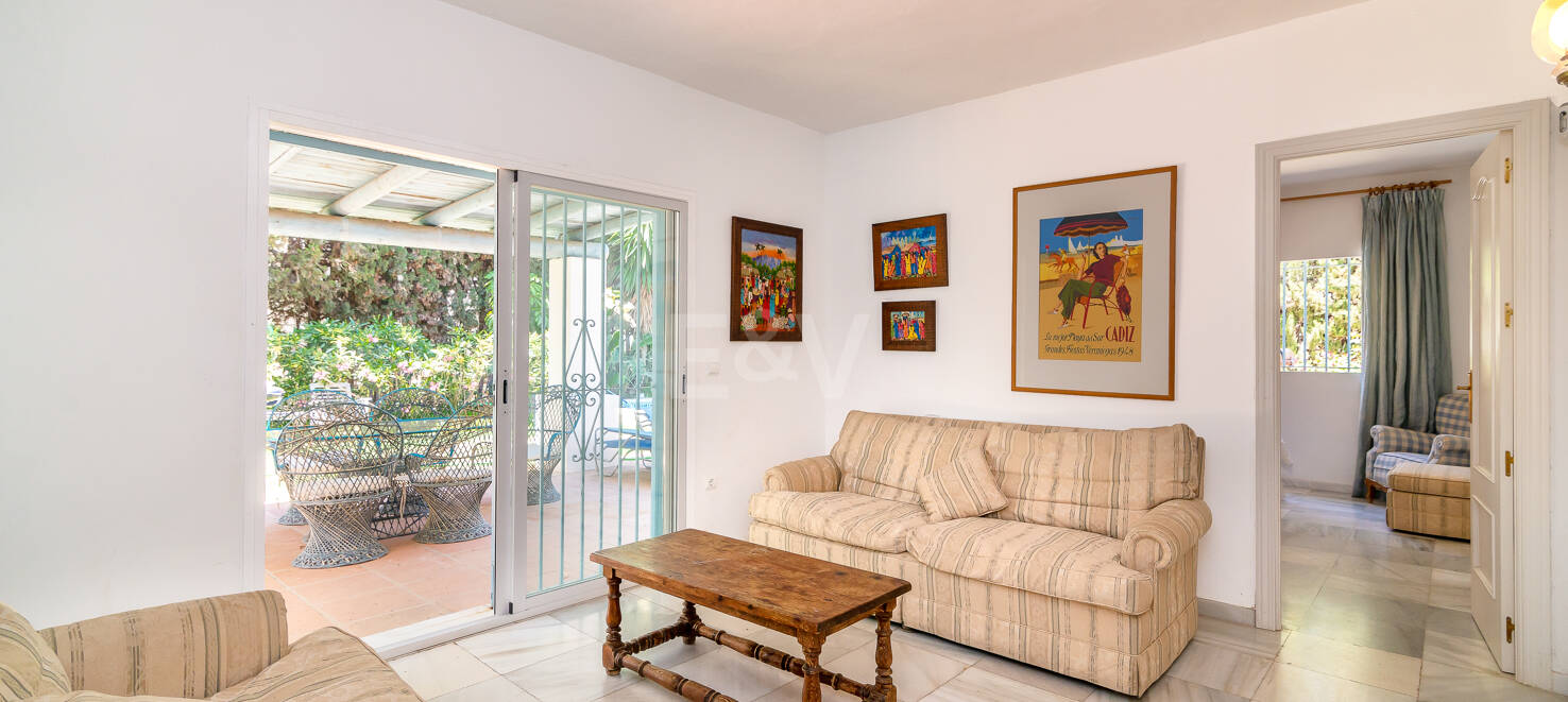 Cosy och Private Beachside villa i Cabopino