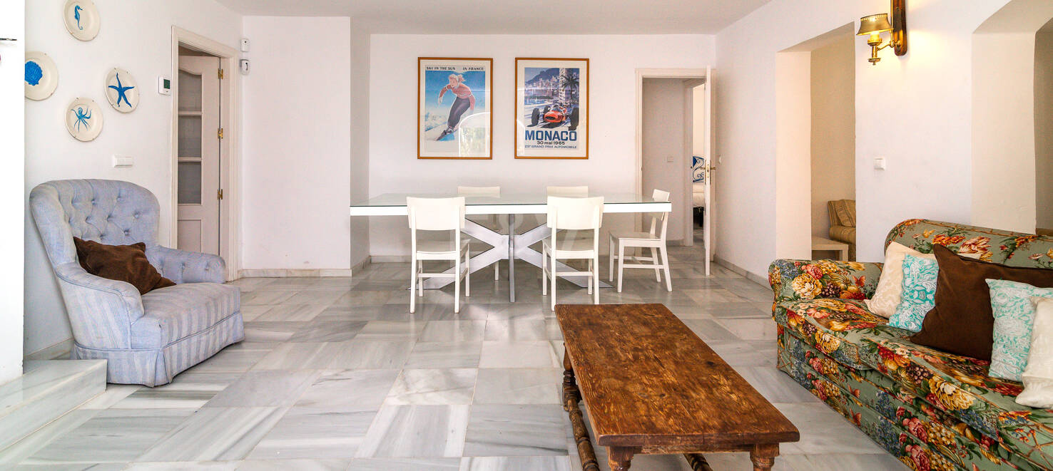 Cosy och Private Beachside villa i Cabopino