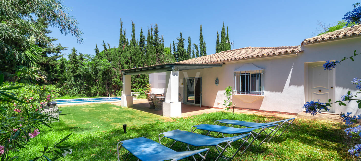 Cosy och Private Beachside villa i Cabopino
