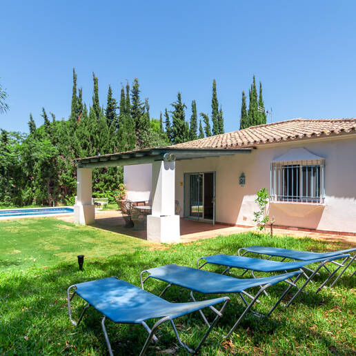 Cosy och Private Beachside villa i Cabopino