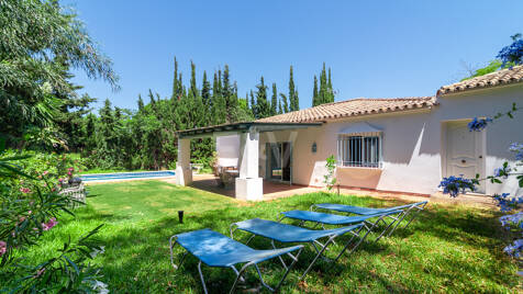 Cosy och Private Beachside villa i Cabopino